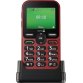 Doro Leva E10 6,1 cm (2.4") 118,9 g Rouge Téléphone pour seniors