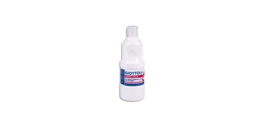 Vernis colle giotto usage multi supports finition       brillante flacon 500g