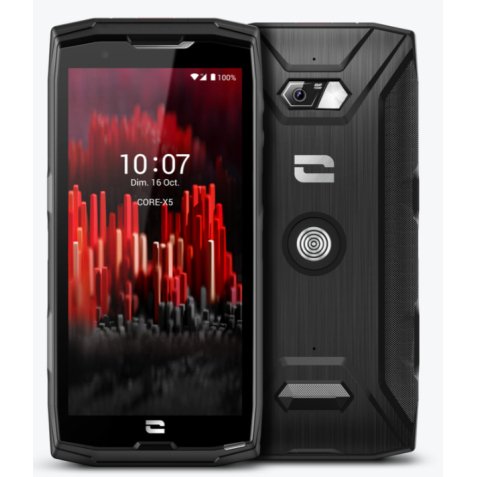 Crosscall CORE-X5 13,8 cm (5.45") Double SIM Android 11 4G USB Type-C 6 Go 64 Go 4940 mAh Noir