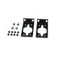 HPE Aruba Networking X412 1U Universal 2-post Rack Mount Kit