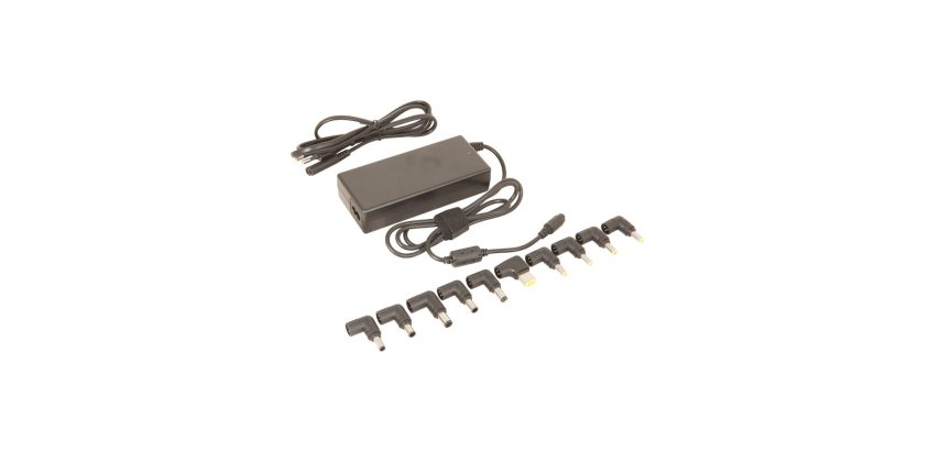 Urban Factory ALC90UF adaptador e inversor de corriente Interior 90 W Negro