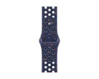 Apple MGA74ZM/A accessoire intelligent à porter sur soi Bande Bleu Aluminium, Fluoroélastomère