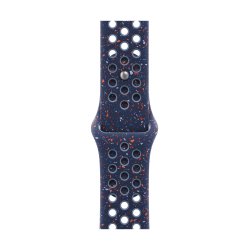 Apple MGA74ZM/A accessoire intelligent à porter sur soi Bande Bleu Aluminium, Fluoroélastomère