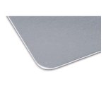 Serre-livres maul aluminium coins arrondis 16x15x21cm     coloris argent