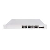 Cisco Meraki MS150-24P-4G commutateur réseau Géré L2/L3 Gigabit Ethernet (10/100/1000) Connexion Ethernet, supportant l'alimentation via ce port (PoE) 1U Gris