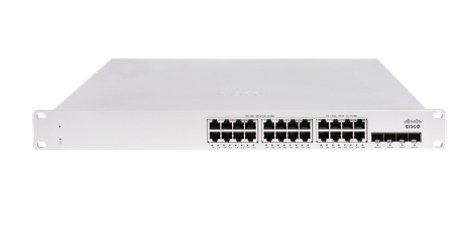 Cisco Meraki MS150-24P-4G commutateur réseau Géré L2/L3 Gigabit Ethernet (10/100/1000) Connexion Ethernet, supportant l'alimentation via ce port (PoE) 1U Gris