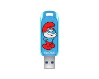 SanDisk Smurf lecteur USB flash 64 Go USB Type-A 3.2 Gen 1 (3.1 Gen 1) Bleu