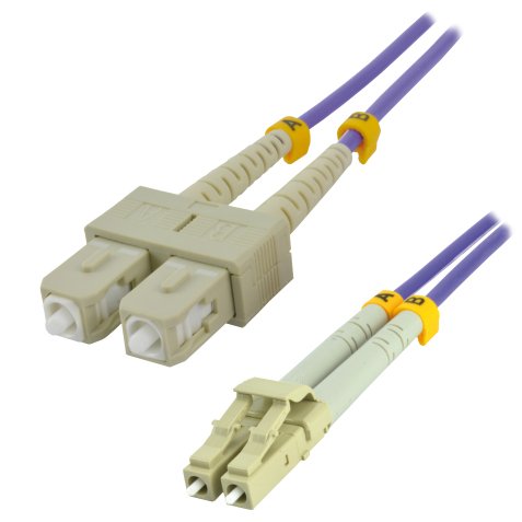 MCL 0.5M SC/LC câble InfiniBand et à fibres optiques 0,5 m Violet