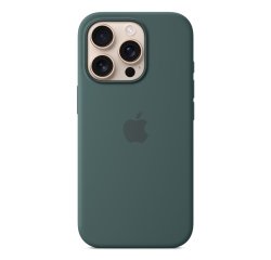 Apple Funda de silicona con MagSafe para el iPhone 16 Pro - Verde lago