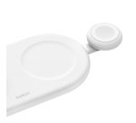 Belkin BoostCharge Smartwatch Blanc USB Recharge sans fil Charge rapide Intérieure, Extérieure