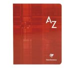 Répertoire piqué 17x22 cm 96 pages grands carreaux - Assortis