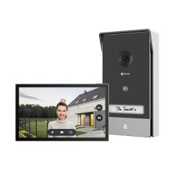 EZVIZ HP7 système vidéophone 17,8 cm (7") Noir, Argent