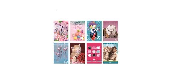 Blasetti 7053 writing notebook A4 20 sheets Assorted colours