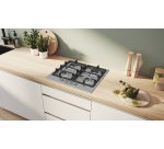 BOSCH Plaque gaz PGP6B5K90, Série 4, Inox, Thermocouple