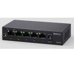 Synology PS500 commutateur réseau Non-géré L2 Gigabit Ethernet (10/100/1000) Connexion Ethernet, supportant l'alimentation via ce port (PoE) Bureau Noir