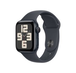 Apple Watch SE OLED 40 mm Digital 324 x 394 Pixeles Pantalla táctil Negro Wifi GPS (satélite)