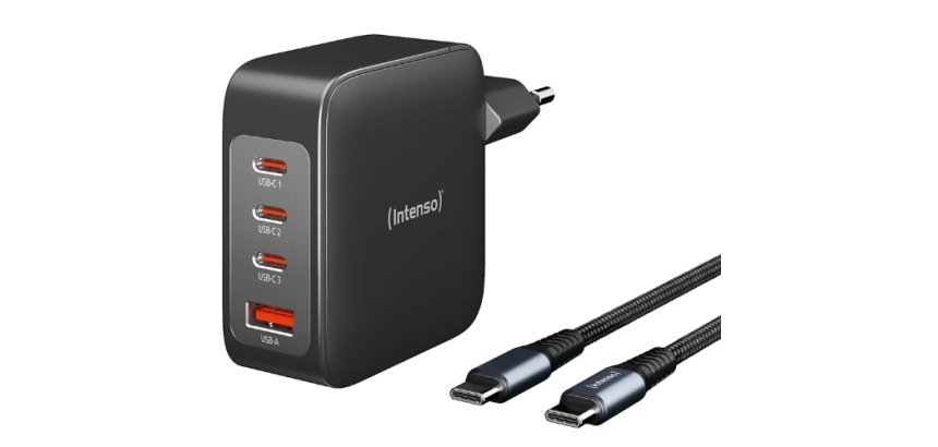 Intenso 7814010 adattatore e invertitore Interno 140 W Nero