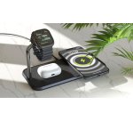 ZENS ZEDC05BM/00 chargeur d'appareils mobiles Casques, Smartphone, Smartwatch Noir Secteur Recharge sans fil Charge rapide Intérieure