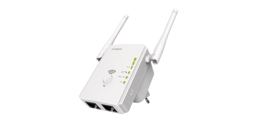 Strong REPEATER300V2 bridge/repeater Network repeater 300 Mbit/s White