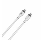 HYPER HJ4001WHGL câble USB USB 2.0 1 m USB C Blanc