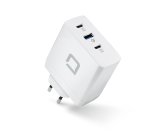 DICOTA D31983 chargeur d'appareils mobiles Ordinateur portable Blanc Secteur Charge rapide Intérieure