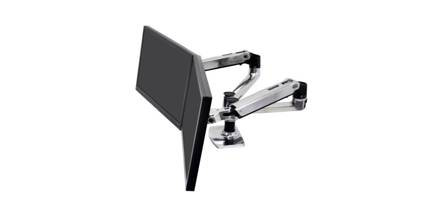 Ergotron LX Series 45-245-026 flat panel bureau steun 68,6 cm (27") Zilver