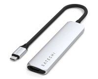 Satechi ST-P6SS hub & concentrateur USB Type-C 10000 Mbit/s Argent