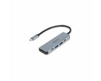 DICOTA D32060 hub de interfaz USB Tipo C Plata