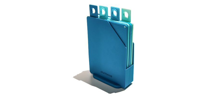 Muitomas CUTTINGBOARDBL kitchen cutting board Rectangular Silicone Blue