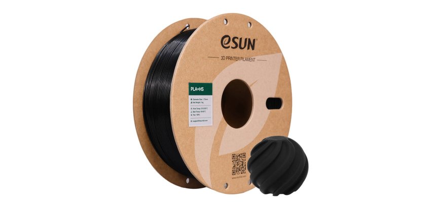 eSUN EPLA-HS Polylactic Acid (PLA) Black 1 kg
