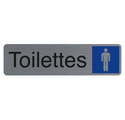 Plaque de signalisation 'Toilettes Homme'