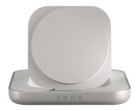 ZENS ZESC20W/00 Ladegerät für mobile Geräte Kopfhörer, Smartphone, Uhr Weiß, Silber USB Kabelloses Laden Schnelles Laden Innenbereich
