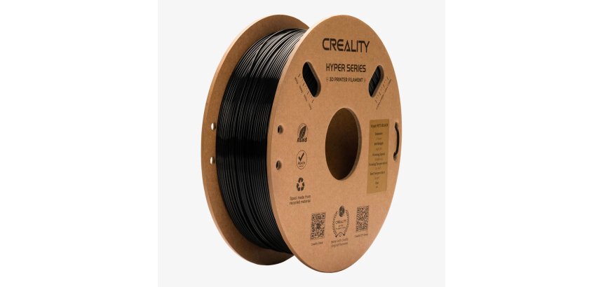Creality 3301030043 3D-printmateriaal Polyethyleentereftalaatglycol (PETG) Zwart 1 kg