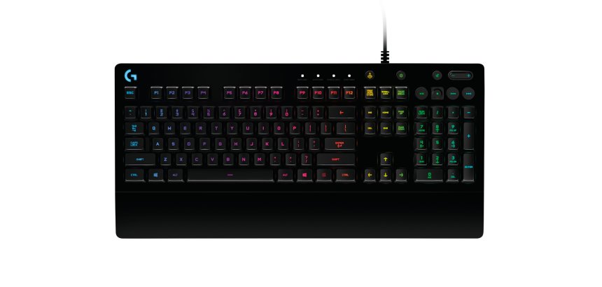 Logitech G 920-008086 teclado Juego USB QWERTY Español Negro