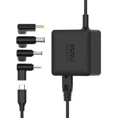 Port Designs 904065LEEU adaptateur de puissance & onduleur Intérieure 65 W Noir