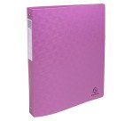 Classeur 2anneaux 30mm polypropylène recyclé Pop'N Co - Couleurs assorties