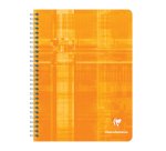 Cahier clairefontaine papier vélin velouté couverture pelliculée reliure intégrale a5+ 17x22cm 100 pages 90g 5x5mm