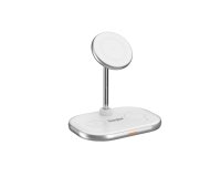 Energizer WCP303 cargador de dispositivo móvil Auriculares, Smartphone, Reloj inteligente Blanco USB Cargador inalámbrico Carga rápida Interior