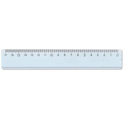 ARDA 28917MAN righello Righello da scrivania 170 mm Azzurro 1 pz