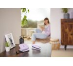 Agrafeuse novus b2 color id 2.0 25f agrafes 24/6-26/6 profondeur agrafage 65mm pretty lilac + 200 agrafes 24/6 super