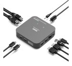 Port Designs PORT Connect Station d'accueil bureau 2 x 4K USB-C 10 périphériques 85W