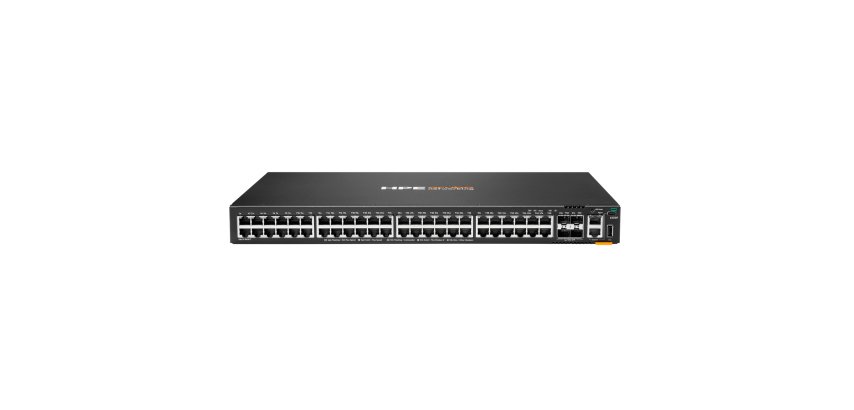 HPE Aruba Networking CX 6200F 48G 4SFP+ Géré L3 Gigabit Ethernet (10/100/1000) 1U