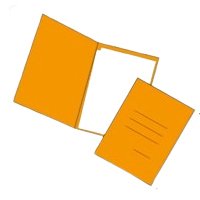 Blasetti 603 folder Orange