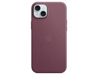 Apple Custodia MagSafe in tessuto Finewoven per iPhone 15 Plus - Gelso