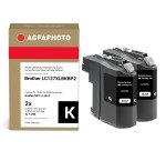 AgfaPhoto APB127BDUOD inktcartridge 2 stuk(s) Compatibel Hoog (XL) rendement Zwart