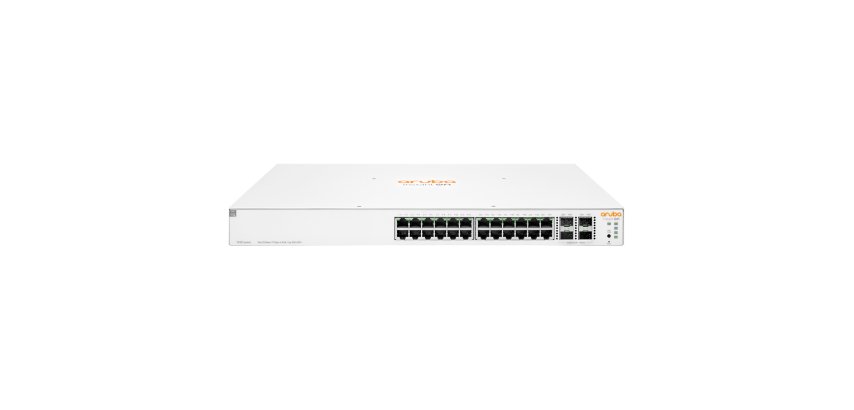 HPE Aruba Networking Instant On 1930 24G Class4 PoE 4SFP/SFP+ 370W Géré L2+ Gigabit Ethernet (10/100/1000) Connexion Ethernet, supportant l'alimentation via ce port (PoE) 1U Blanc