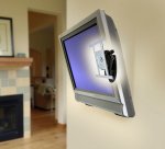Ergotron LX HD Wall Mount Pivot 106,7 cm (42") Noir