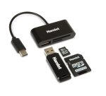 Hamlet XZR100UC lettore di schede USB 2.0 Type-C Nero