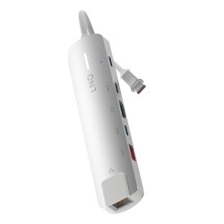 LINQ 6in1 Pro USB-C 10Gbps Multiport Hub with 4K HDMI and Ethernet