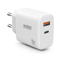 Urban Factory GPS62UF chargeur d'appareils mobiles Universel Blanc Secteur Charge rapide Intérieure